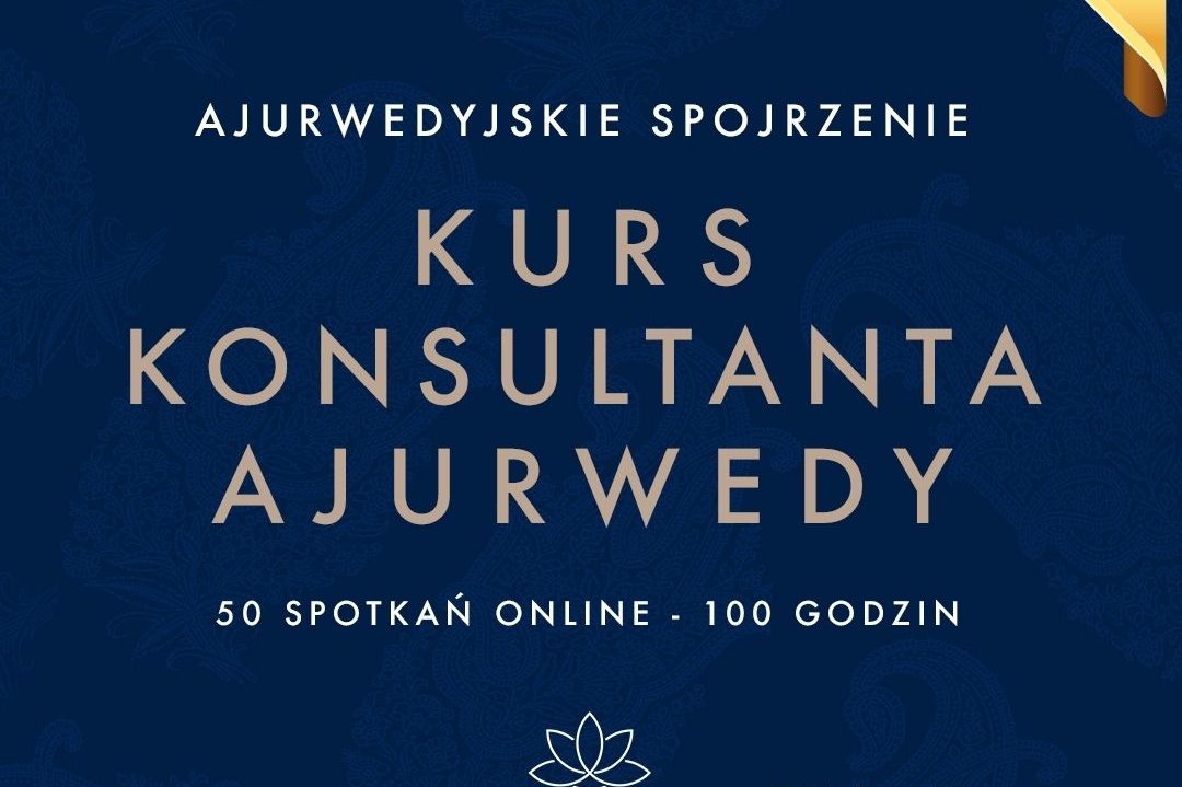 1 Kurs Konsultanta Ajurwedy